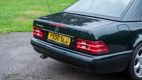 2001 Mercedes-Benz SL320 R129 Designo Allanite Edition For Sale (picture 129 of 244)