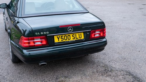 2001 Mercedes-Benz SL320 R129 Designo Allanite Edition For Sale (picture 134 of 244)