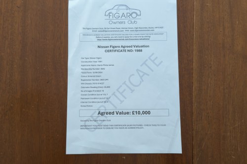 1992 Nissan Figaro En venta (imagen 201 de 203)