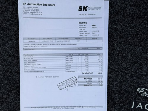 2000 Jaguar X308 XJR For Sale (picture 258 of 281)