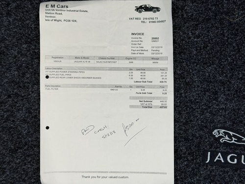 2000 Jaguar X308 XJR For Sale (picture 261 of 281)
