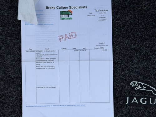 2000 Jaguar X308 XJR For Sale (picture 275 of 281)