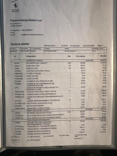 2007 Ferrari 599 GTB Fiorano à venda (imagem 155 de 158)