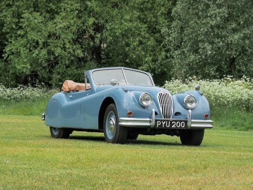 1955 Jaguar XK140 DHC RHD MOD En venta (imagen 2 de 132)