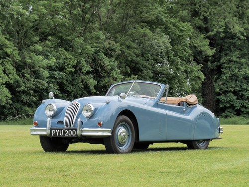 1955 Jaguar XK140 DHC RHD MOD En venta (imagen 7 de 132)