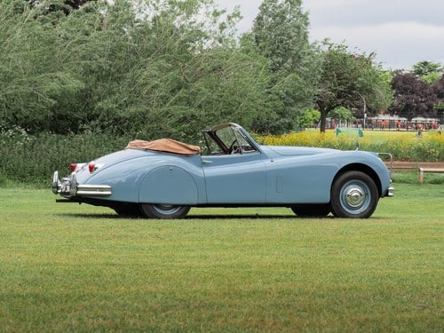 1955 Jaguar XK140 DHC RHD MOD En venta (imagen 9 de 132)