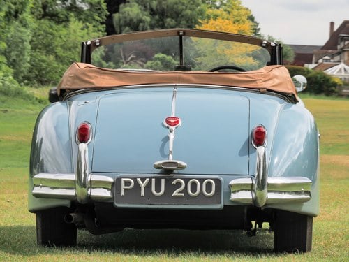 1955 Jaguar XK140 DHC RHD MOD En venta (imagen 6 de 132)