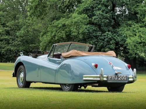 1955 Jaguar XK140 DHC RHD MOD En venta (imagen 21 de 132)