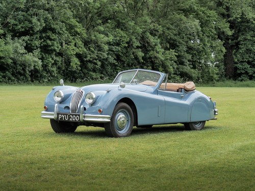 1955 Jaguar XK140 DHC RHD MOD En venta (imagen 23 de 132)