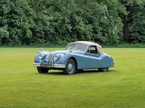 1955 Jaguar XK140 DHC RHD MOD En venta (imagen 30 de 132)