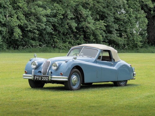 1955 Jaguar XK140 DHC RHD MOD En venta (imagen 31 de 132)