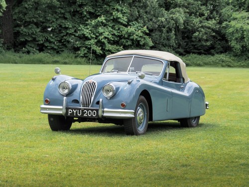 1955 Jaguar XK140 DHC RHD MOD En venta (imagen 32 de 132)