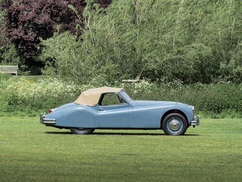 1955 Jaguar XK140 DHC RHD MOD En venta (imagen 35 de 132)