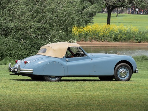 1955 Jaguar XK140 DHC RHD MOD En venta (imagen 36 de 132)