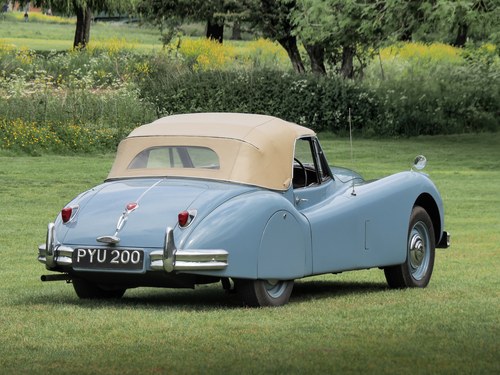 1955 Jaguar XK140 DHC RHD MOD En venta (imagen 37 de 132)
