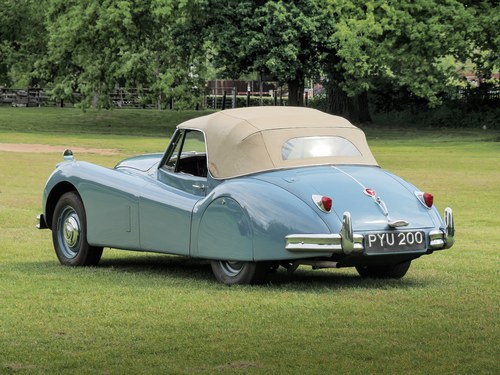 1955 Jaguar XK140 DHC RHD MOD En venta (imagen 39 de 132)