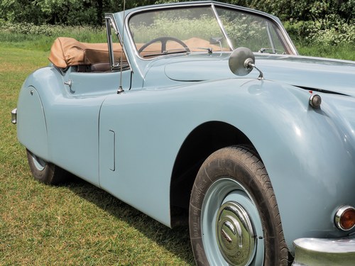 1955 Jaguar XK140 DHC RHD MOD En venta (imagen 80 de 132)