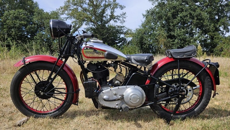 1934 Husqvarna CR 125 - 2 1934 Husqvarna CR 125 - 2