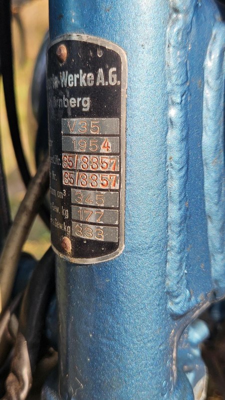 1954 Victoria V35 Bergmeister - 2 1954 Victoria V35 Bergmeister - 2