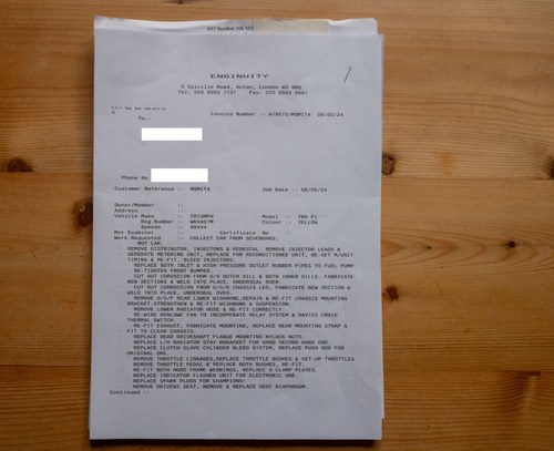 1973 Triumph TR6 For Sale (picture 161 of 187)