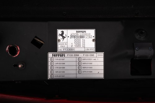 2003 Ferrari 575M Maranello zum Verkauf (Bild 13 von 145)