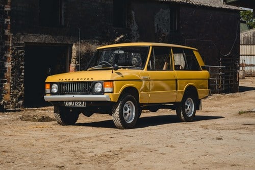 1971 Range Rover 3.5 V8 2-Door 'Suffix A' till salu (bild 2 av 330)