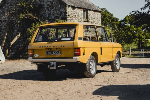 1971 Range Rover 3.5 V8 2-Door 'Suffix A' till salu (bild 7 av 330)