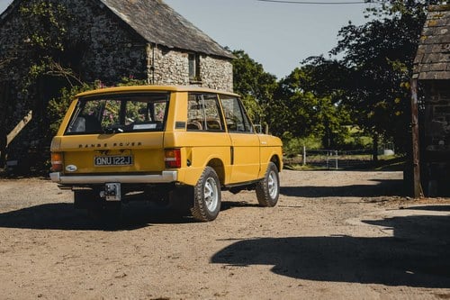 1971 Range Rover 3.5 V8 2-Door 'Suffix A' till salu (bild 8 av 330)