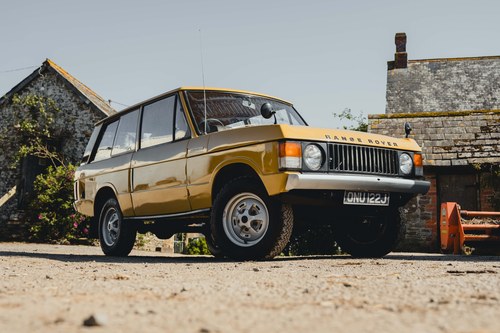1971 Range Rover 3.5 V8 2-Door 'Suffix A' till salu (bild 13 av 330)