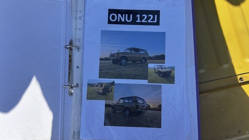 1971 Range Rover 3.5 V8 2-Door 'Suffix A' till salu (bild 312 av 330)