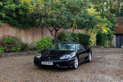 2004 Ferrari 360 Spider zum Verkauf (Bild 46 von 222)