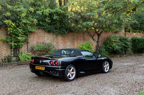 2004 Ferrari 360 Spider zum Verkauf (Bild 55 von 222)