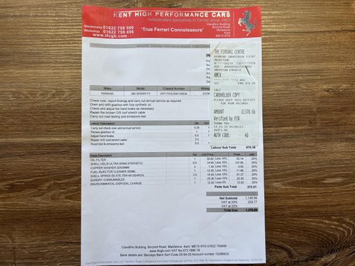 2004 Ferrari 360 Spider zum Verkauf (Bild 200 von 222)