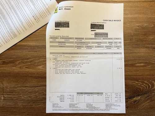 2004 Ferrari 360 Spider zum Verkauf (Bild 204 von 222)