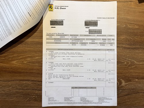 2004 Ferrari 360 Spider zum Verkauf (Bild 207 von 222)