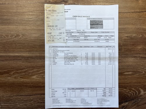 2004 Ferrari 360 Spider zum Verkauf (Bild 216 von 222)