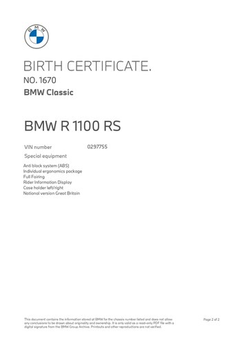 1993 BMW R 1100 RS In vendita (immagine 45 di 46)