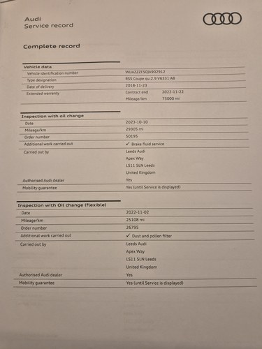 2018 Audi RS5 TFSI Quattro B9 à vendre (picture 111 of 112)