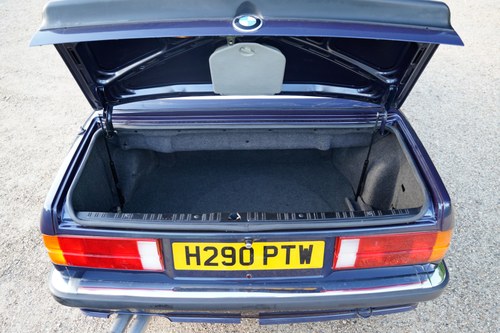 1990 BMW 325i Convertible E30 Te koop (foto 74 van 141)