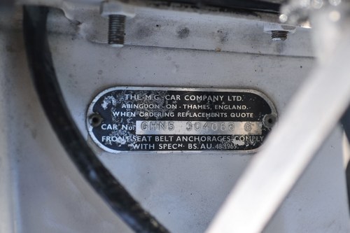1972 MG MGB Roadster RHD For Sale (picture 115 of 146)
