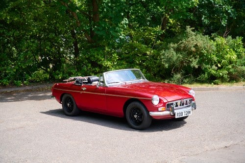 1973 MGB Roadster till salu (bild 21 av 198)