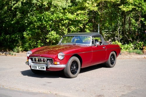 1973 MGB Roadster till salu (bild 22 av 198)