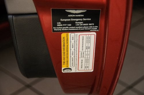 2007 Aston Martin DB9 zum Verkauf (Bild 166 von 226)