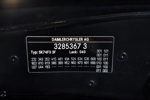 2003 Mercedes-Benz SL55 AMG R230 till salu (bild 97 av 101)