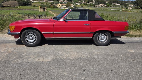 1983 Mercedes-Benz 280 SL R107 till salu (bild 10 av 100)