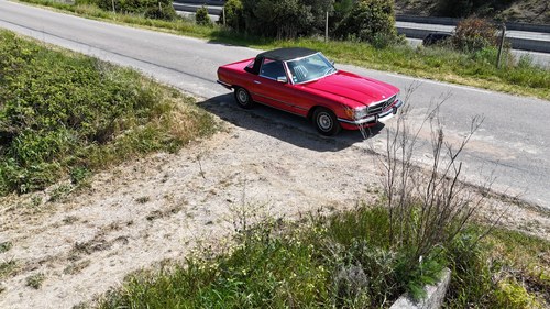 1983 Mercedes-Benz 280 SL R107 till salu (bild 20 av 100)