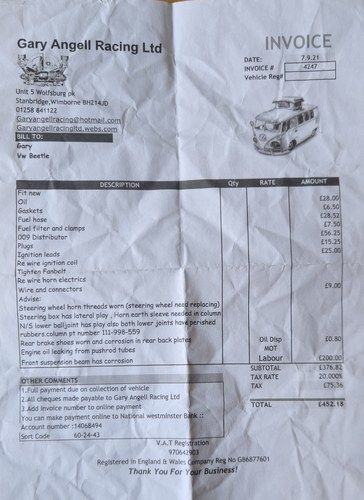 1969 Volkswagen Beetle 1500 For Sale (picture 167 of 178)