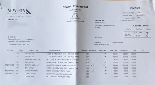 1969 Volkswagen Beetle 1500 For Sale (picture 175 of 178)