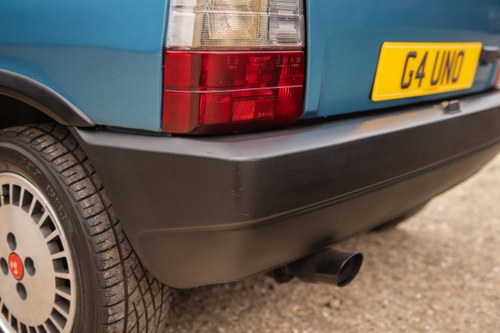 1989 Fiat Uno Turbo i.e Phase 1 till salu (bild 81 av 132)