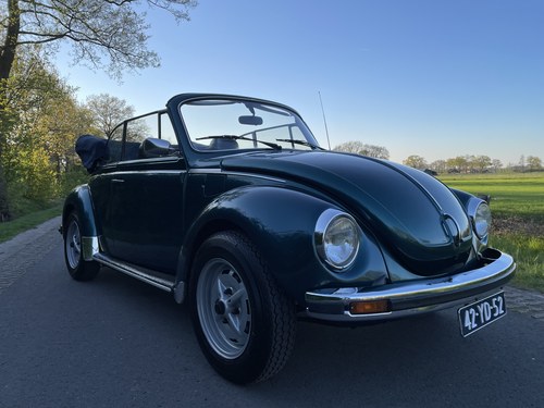1976 Volkswagen Beetle Karmann Convertible En venta (imagen 15 de 154)